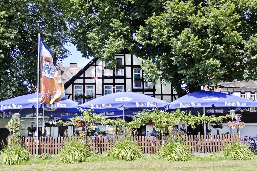 Hotel Weserstuben Bodenwerder Exterior foto